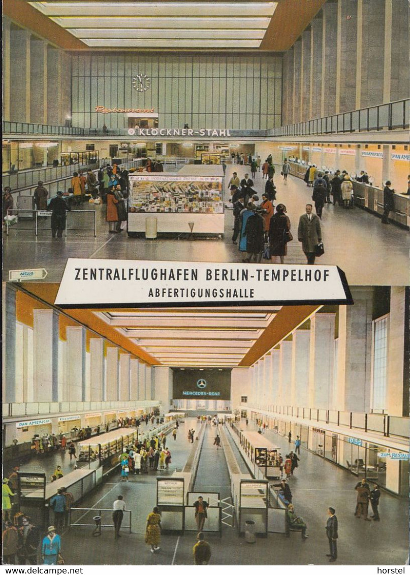D-12101 Berlin - Zentralflughafen Tempelhof - Abfertigungshalle - Tempelhof