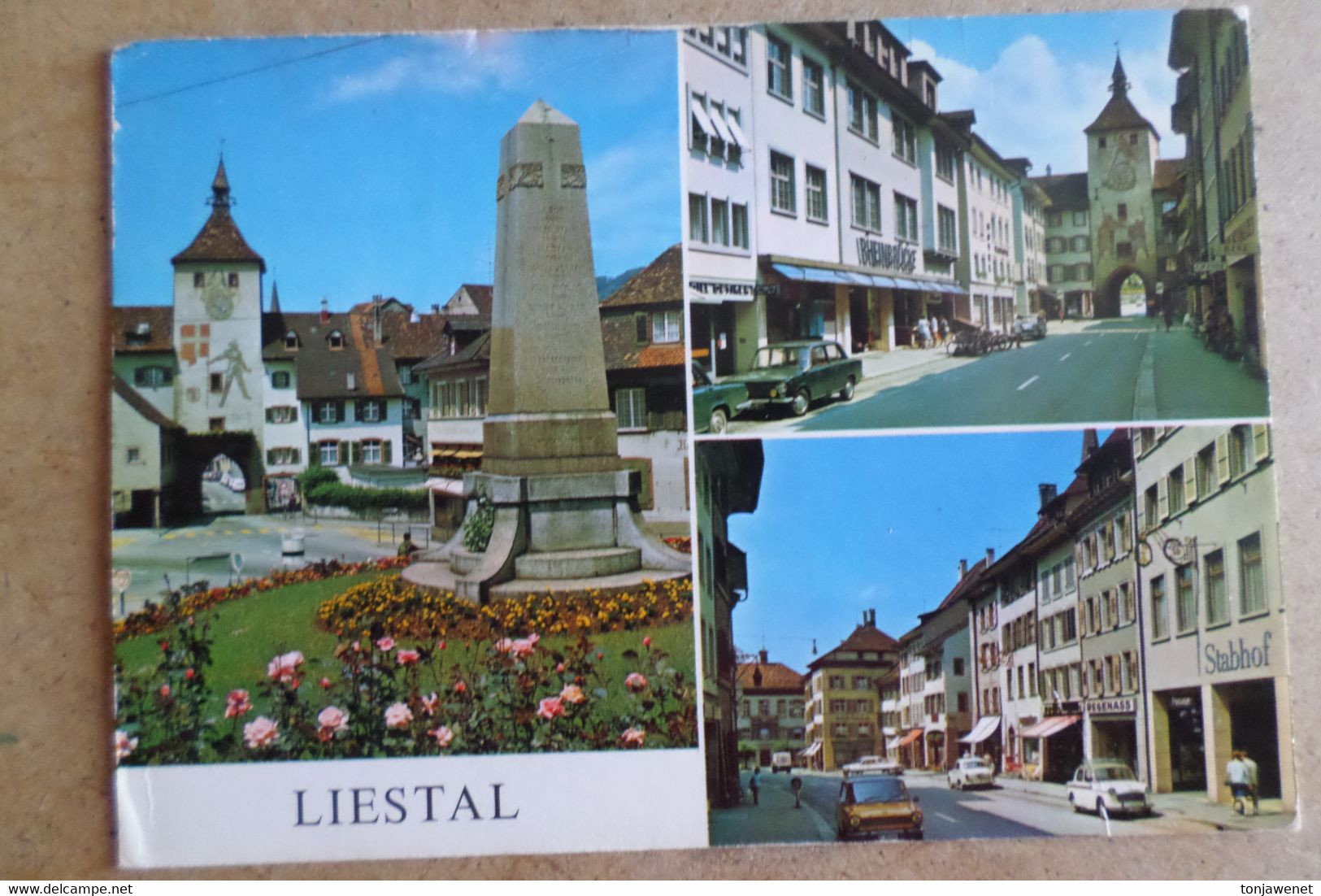 LIESTAL - Vues Diverses - Circulé En 1977 ( Suisse ) - Liestal