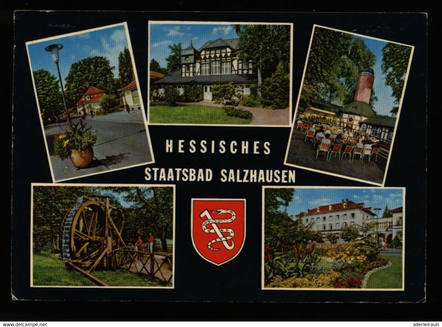 Hessisches Staatsbad Salzhausen - Gelaufen 1973  Sonderstempel - Wetterau - Kreis