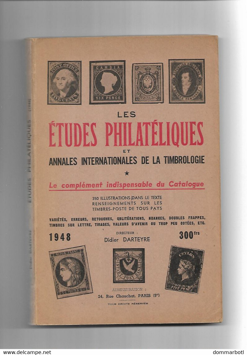 Etudes Philatéliques - Handbücher