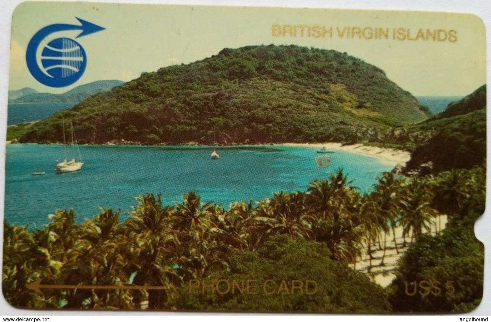 BVI Cable And Wireless US$5 1CBVB " Peter Island " - Virgin Islands