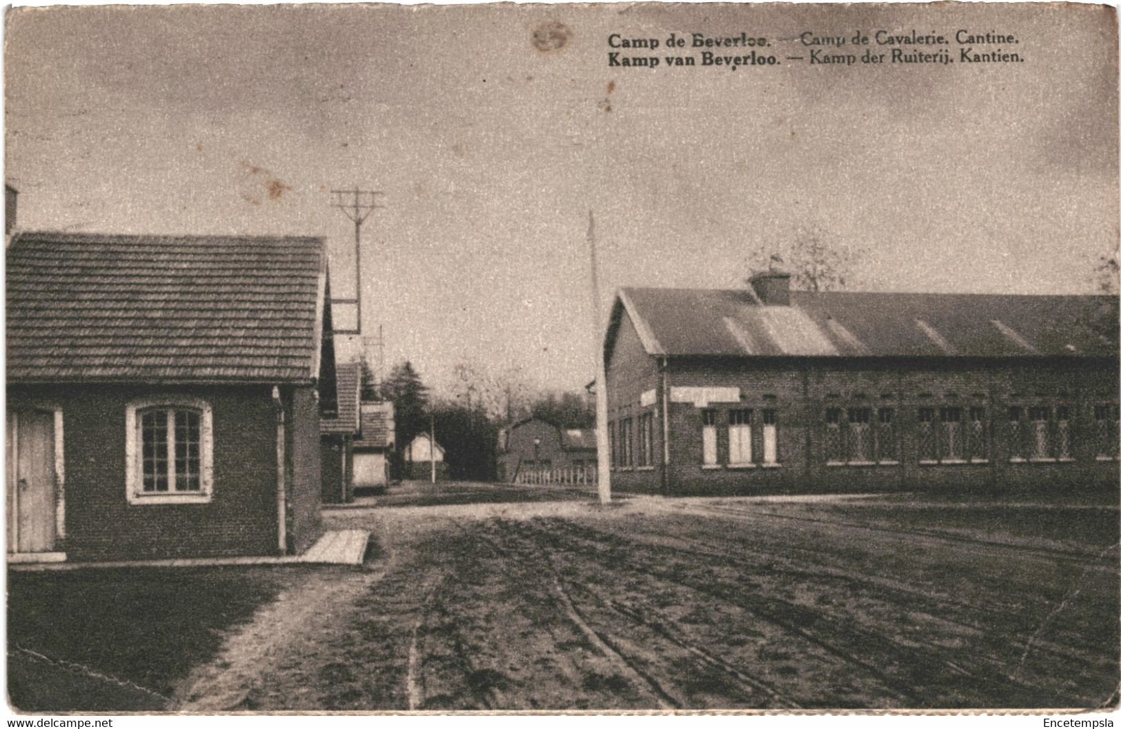 CPA Carte Postale  Belgique Camp De Beverloo Camp De Cavalerie Cantine 1937   VM51087 - Leopoldsburg (Kamp Van Beverloo)