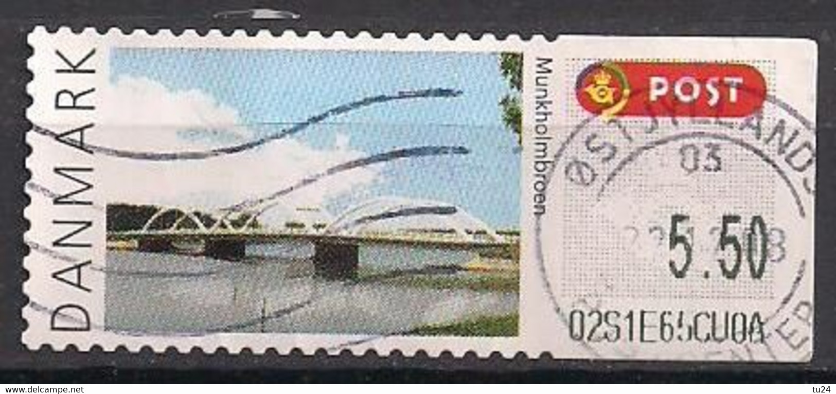 Dänemark  (2008)  Mi.Nr.  45  Gest. / Used  (7cg09) - Automatenmarken [ATM]