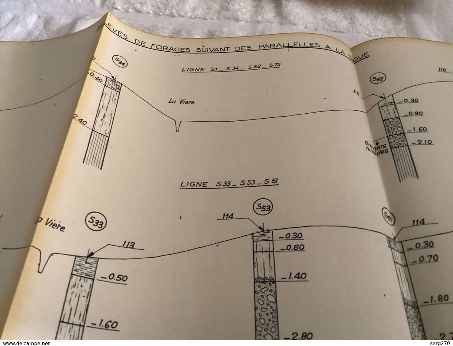 Barrage De Villiers Le Sec Figure 11& 12 Forages - Obras Públicas