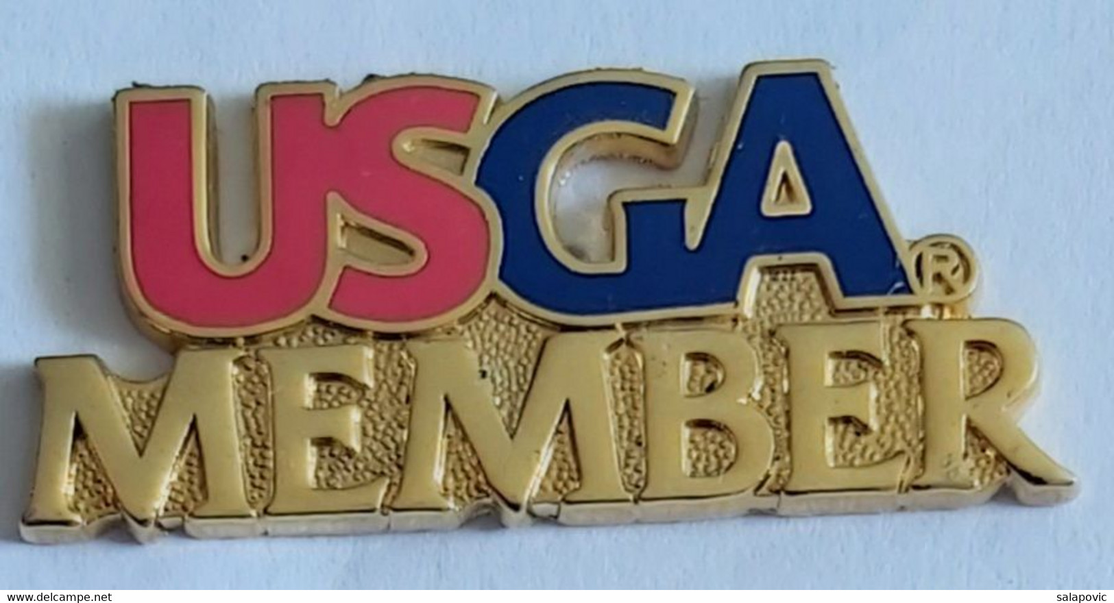 USGA MEMBER Golf’s Governing Body In The United States Golf Federation Association Union PIN A8/10 - Golf