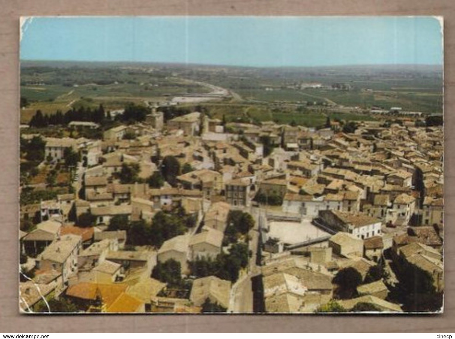 CPSM 30 - GALLARGUES LE MONTUEUX - Vue Générale Aérienne TB PLAN D'ensemble Et Du Centre - Gallargues-le-Montueux