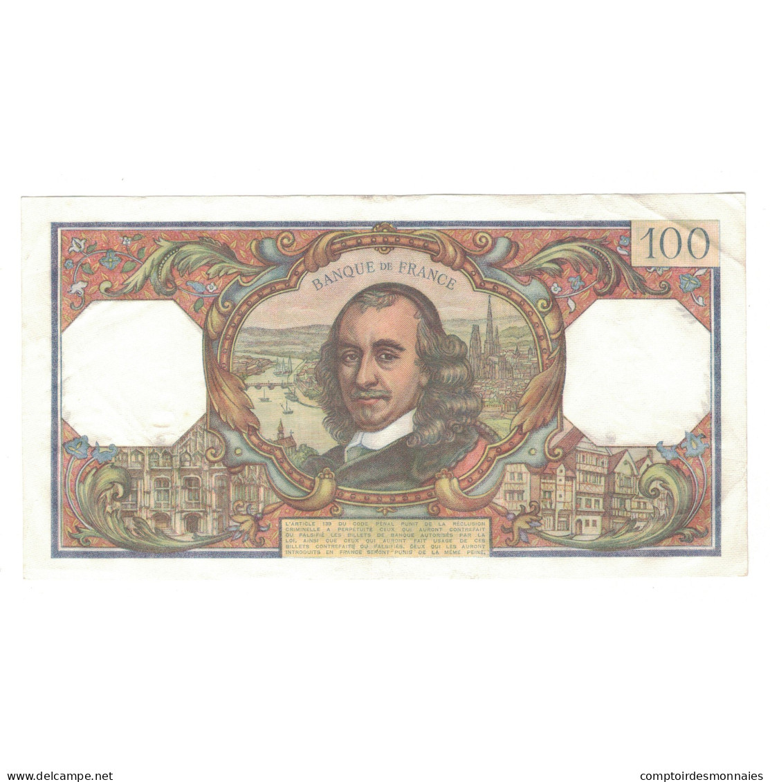 France, 100 Francs, Corneille, 1964, T.14, TTB+, Fayette:65.2, KM:149a - 100 F 1964-1979 ''Corneille''