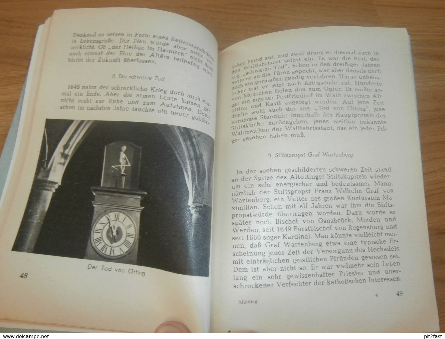 Geschichte von Altötting , 1954 , altes Buch , Orts- und Wallfahrtsgeschichte , Historie , Regionalgeschichte , Kirche !