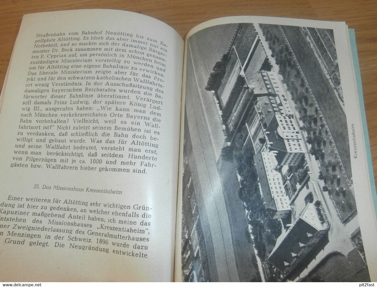 Geschichte von Altötting , 1954 , altes Buch , Orts- und Wallfahrtsgeschichte , Historie , Regionalgeschichte , Kirche !