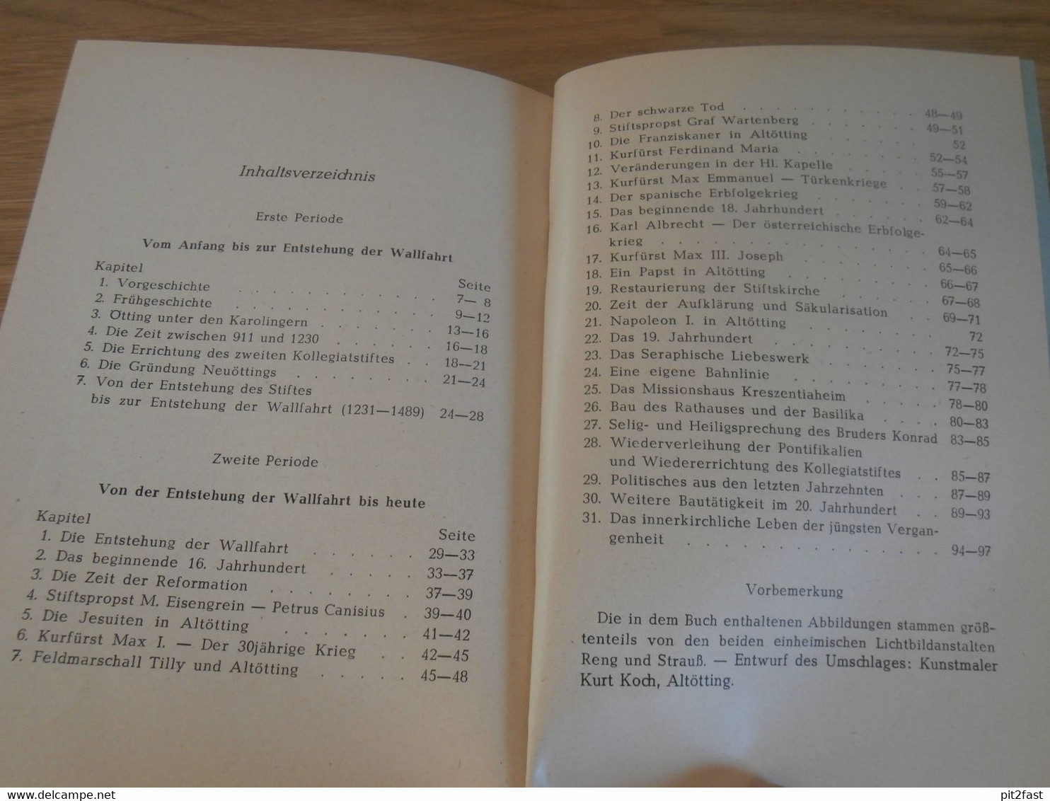 Geschichte von Altötting , 1954 , altes Buch , Orts- und Wallfahrtsgeschichte , Historie , Regionalgeschichte , Kirche !