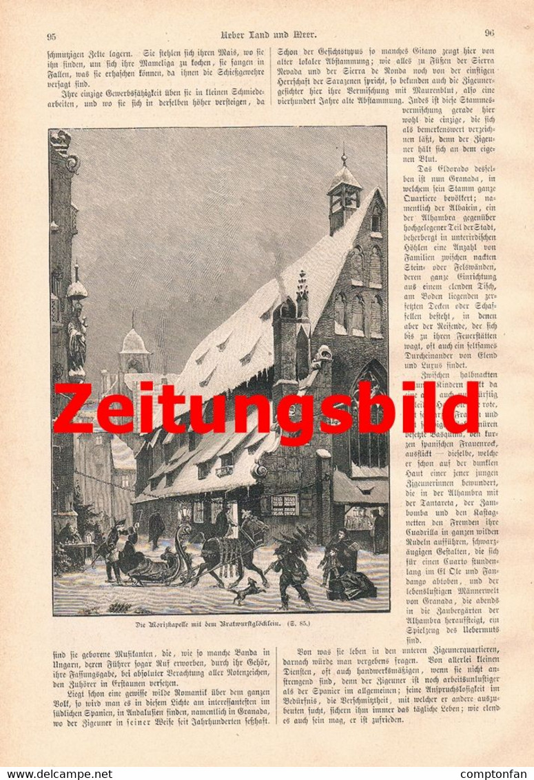A102 1138 Schüßler Wanderung Durch Nürnberg Dürerhaus Artikel / Bilder 1889 !! - Autres & Non Classés