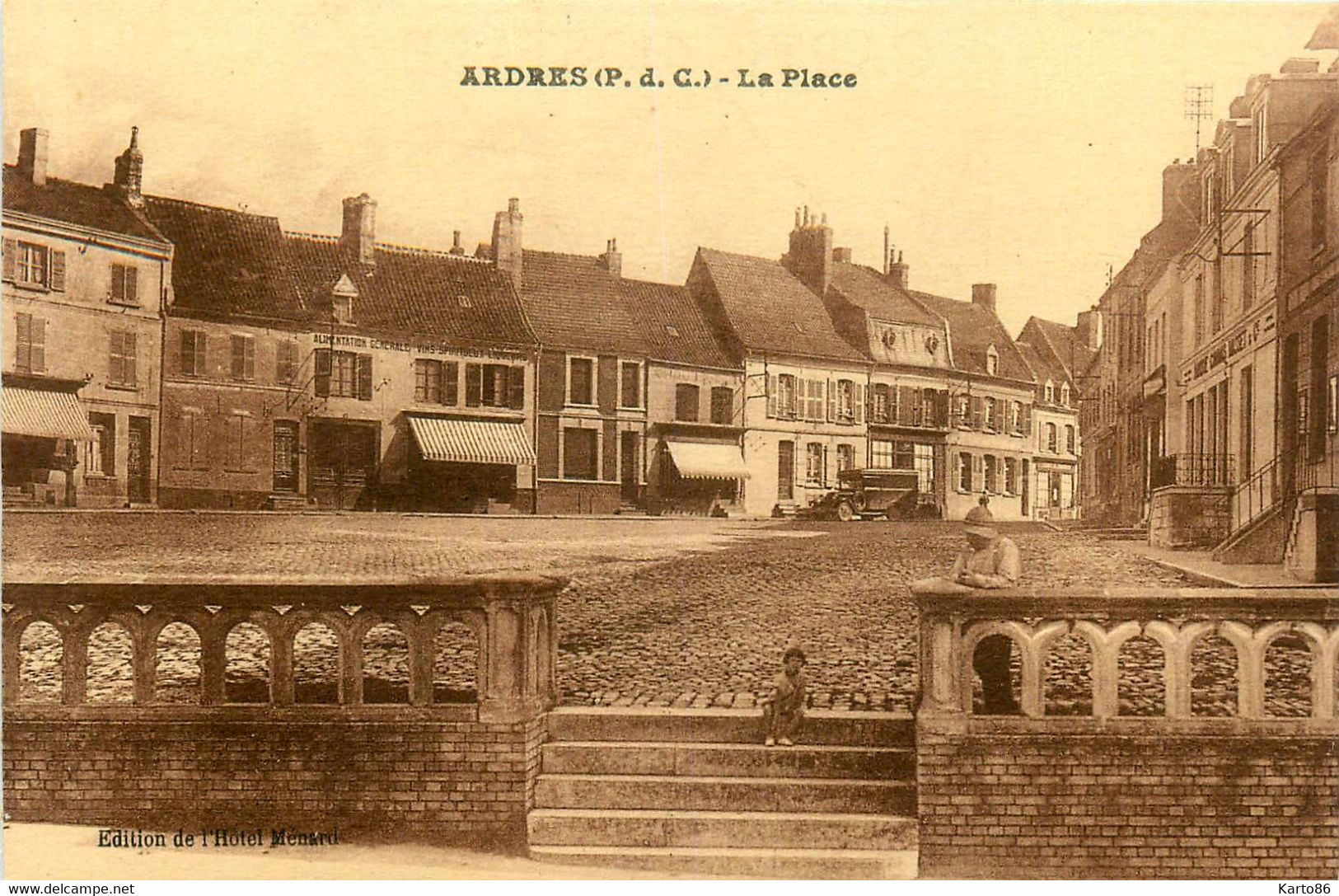 Ardres * La Place Du Village * épicerie Alimentation Générale - Ardres