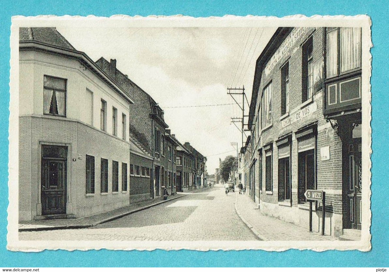 * Lebbeke (Oost Vlaanderen) * (Nels, Uitg. Gezusters Tirez) Leoduboisstraat, Straatzicht, Rue Leo Dubois, Old, Rare - Lebbeke