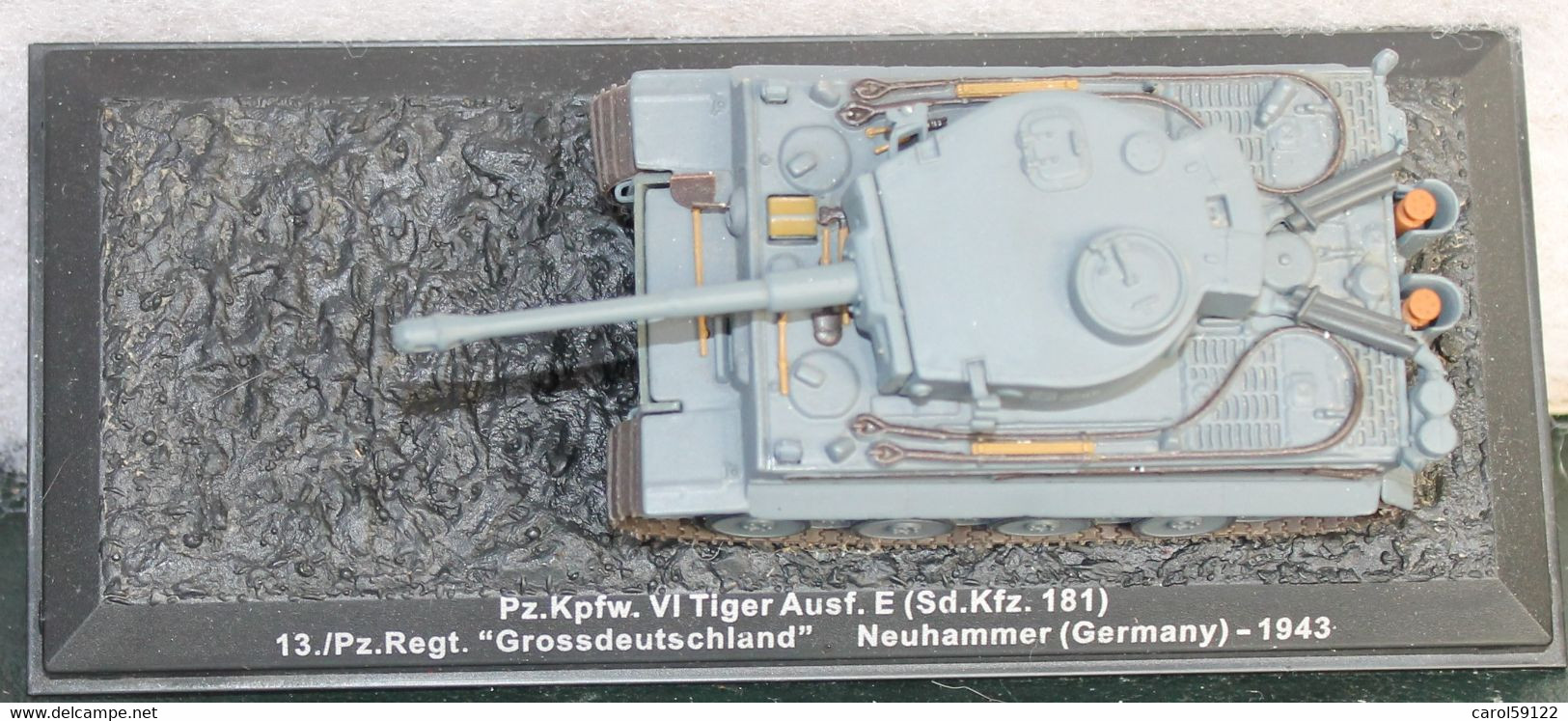 Modèle Réduit 1/72 Kz.Kpw. VI Tier Ausf. E (Sd.Kfz. 181) - Carri Armati