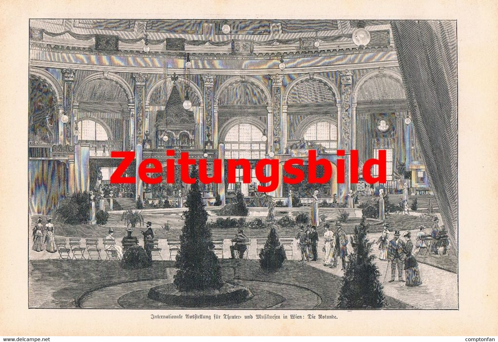 A102 1154 Wien Ausstellung Theater Und Musik Hoftheater Artikel / Bilder 1892 !! - Theater & Dans