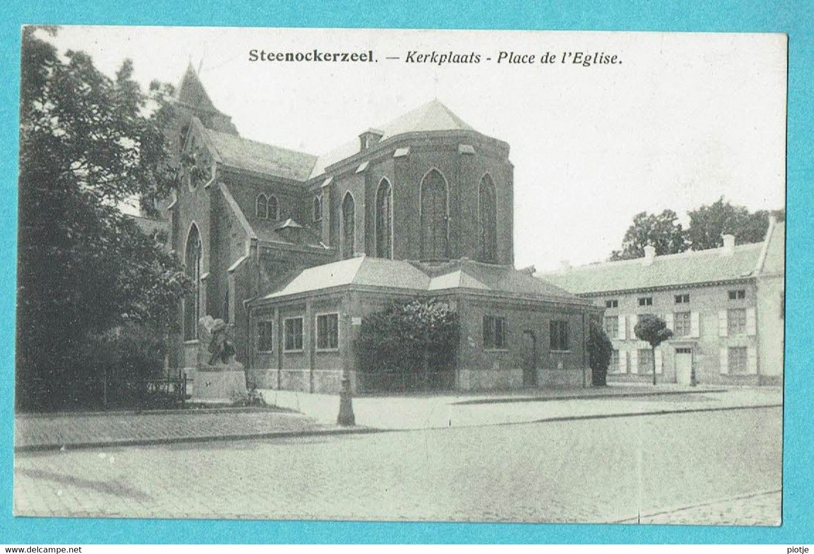 * Steenokkerzeel (Vlaams Brabant) * Kerkplaats, Place De L'église, Kirche, Church, Kerk, Old, Rare, Unique - Steenokkerzeel