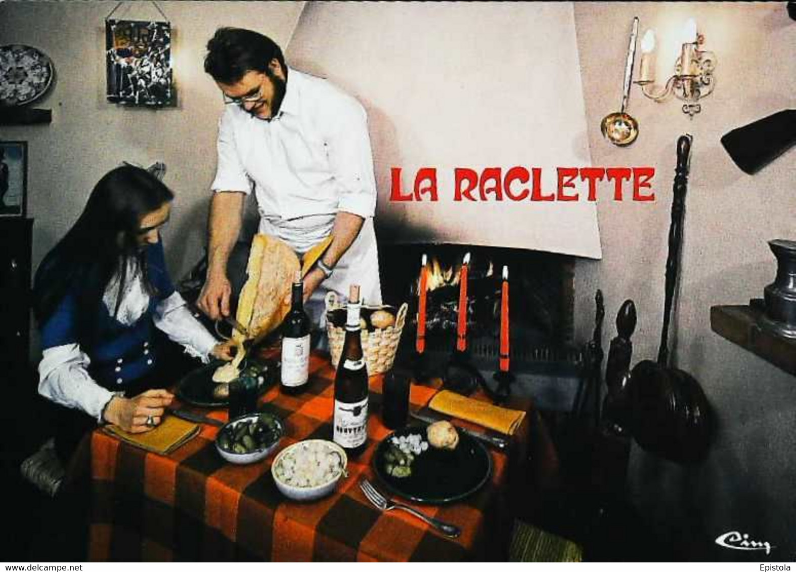 ►  CPSM Recette  Raclette - Recettes (cuisine)