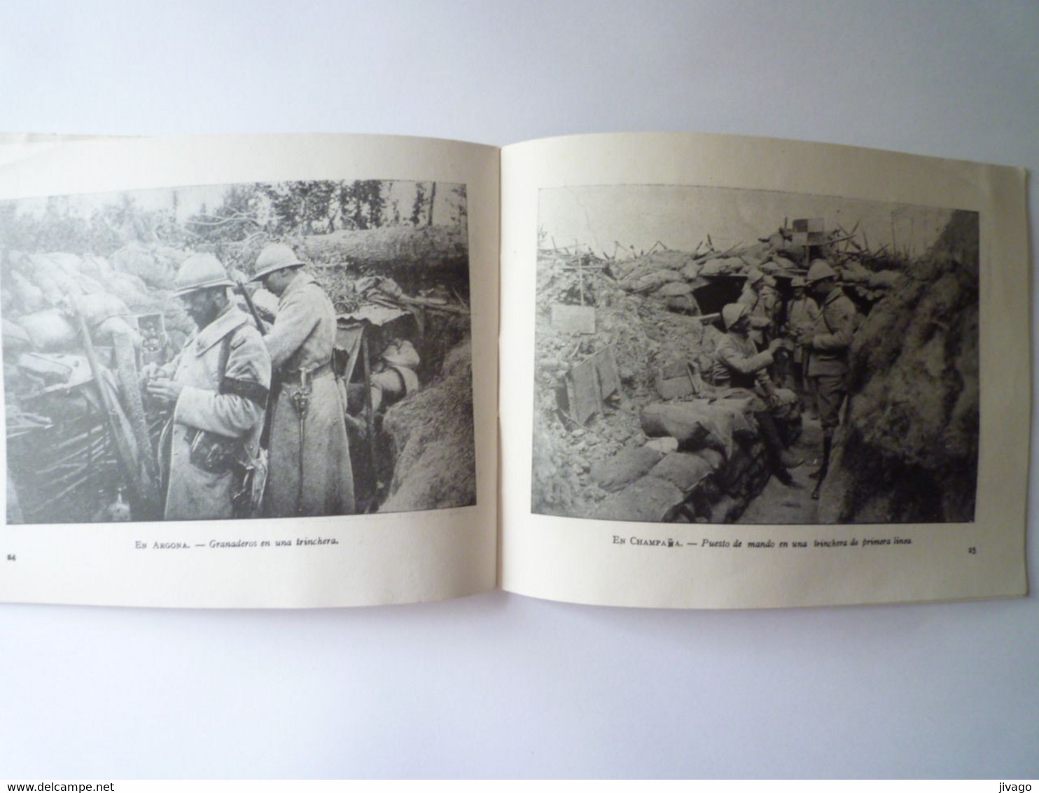 2022 - 2942  ESPAGNE  -  EL SOLDADO FRANCES  -  Petit Fascicule De 30 Pages Avec Nombreuses Photos  1914 - 18   XXX - Non Classés