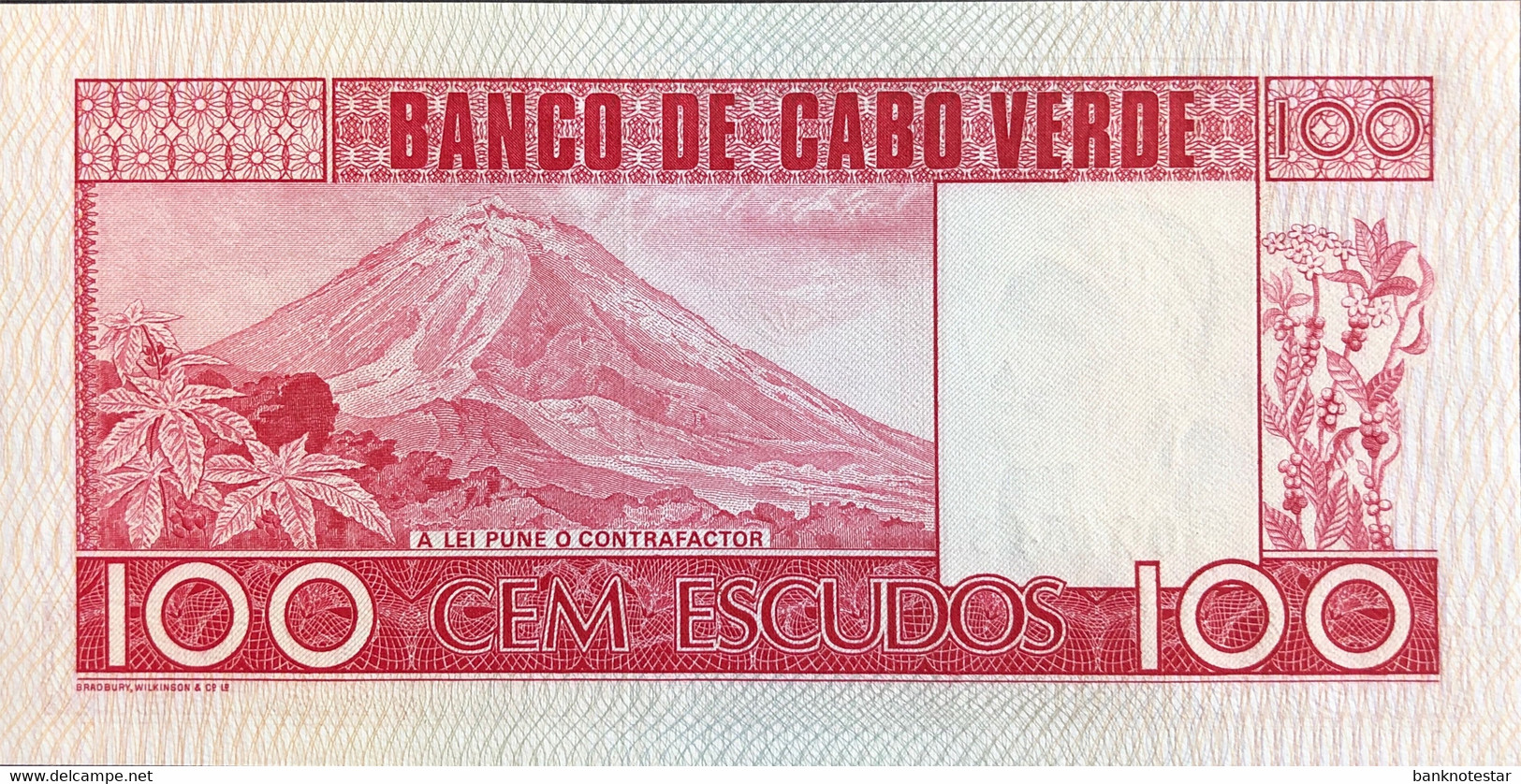 Cape Verde 100 Escudos, P-54 (20.1.1977) - UNC - Cap Vert