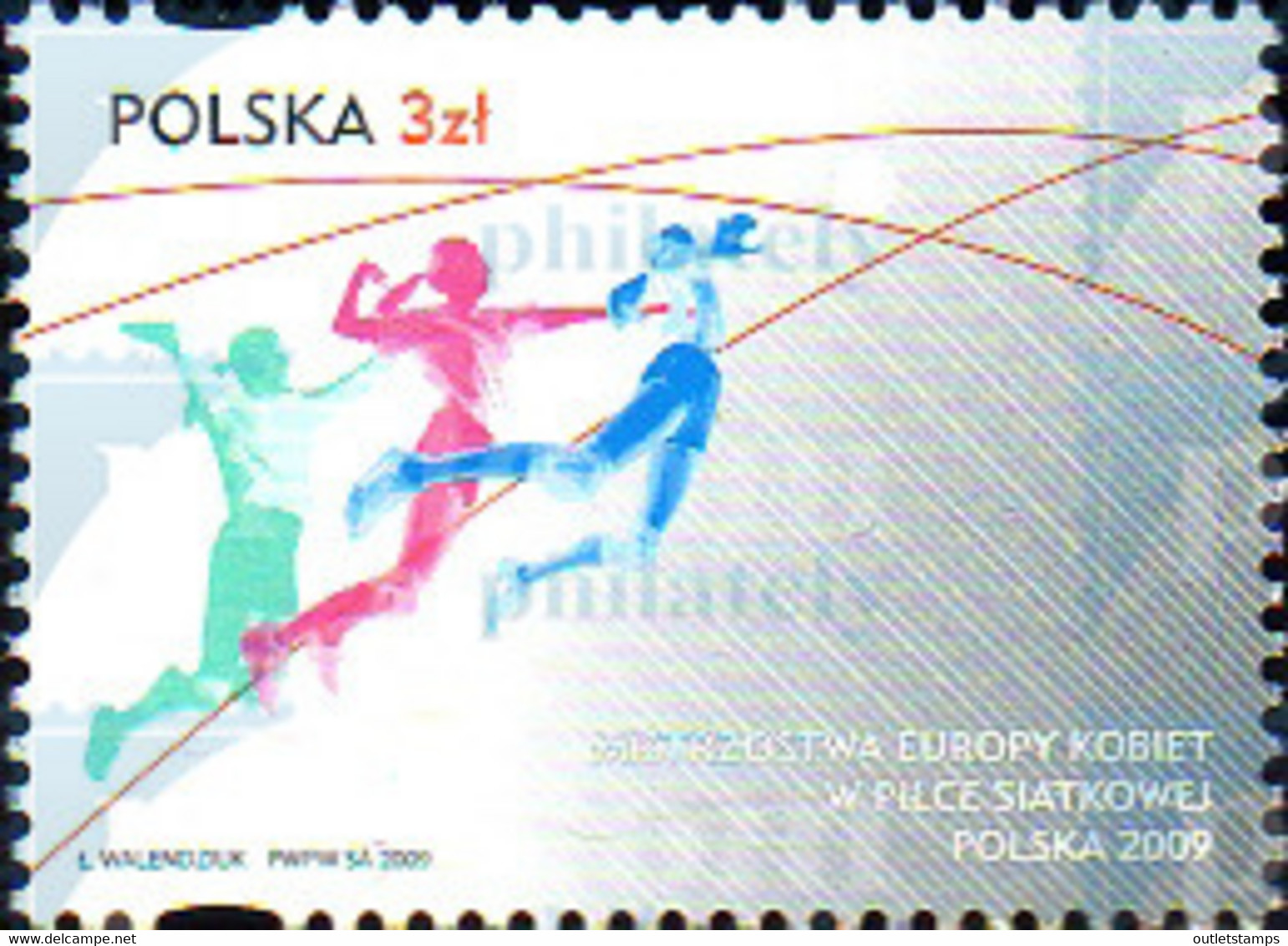 240423 MNH POLONIA 2009 CAMPEONATO EUROPEO FEMENINO DE BALONVOLEA - Voleibol