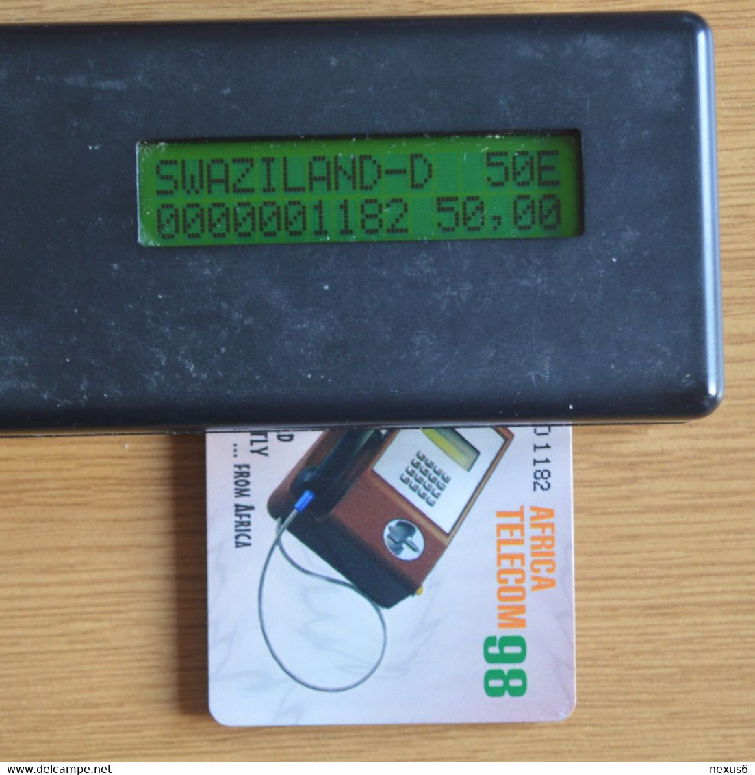 Swaziland - TEMSA, Africa Telecom 98, 50E, Mint - Swaziland