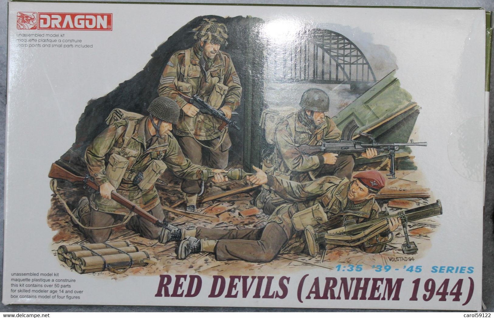 DRAGON 1/35 Red Devils 1944 - Militaires