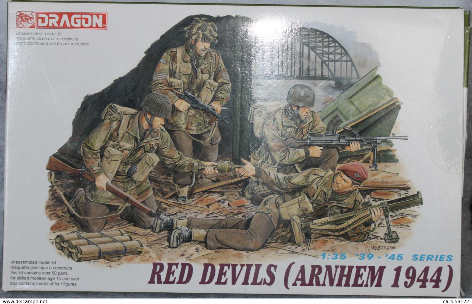 DRAGON 1/35 Red Devils 1944 - Militari