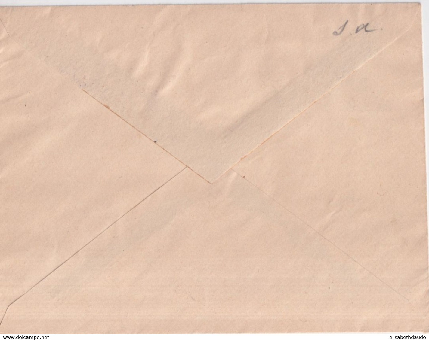 THESSALIE OCCUPATION TURQUIE - 1898 - ENVELOPPE OBLITEREE LARISSA (TIMBRES RAREMENT OBLITERES !) - NON VOYAGEE - Tessaglia