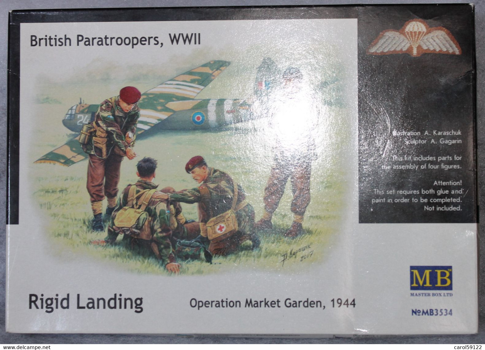 MB 1/35 British Paratroopers 1944 - Army