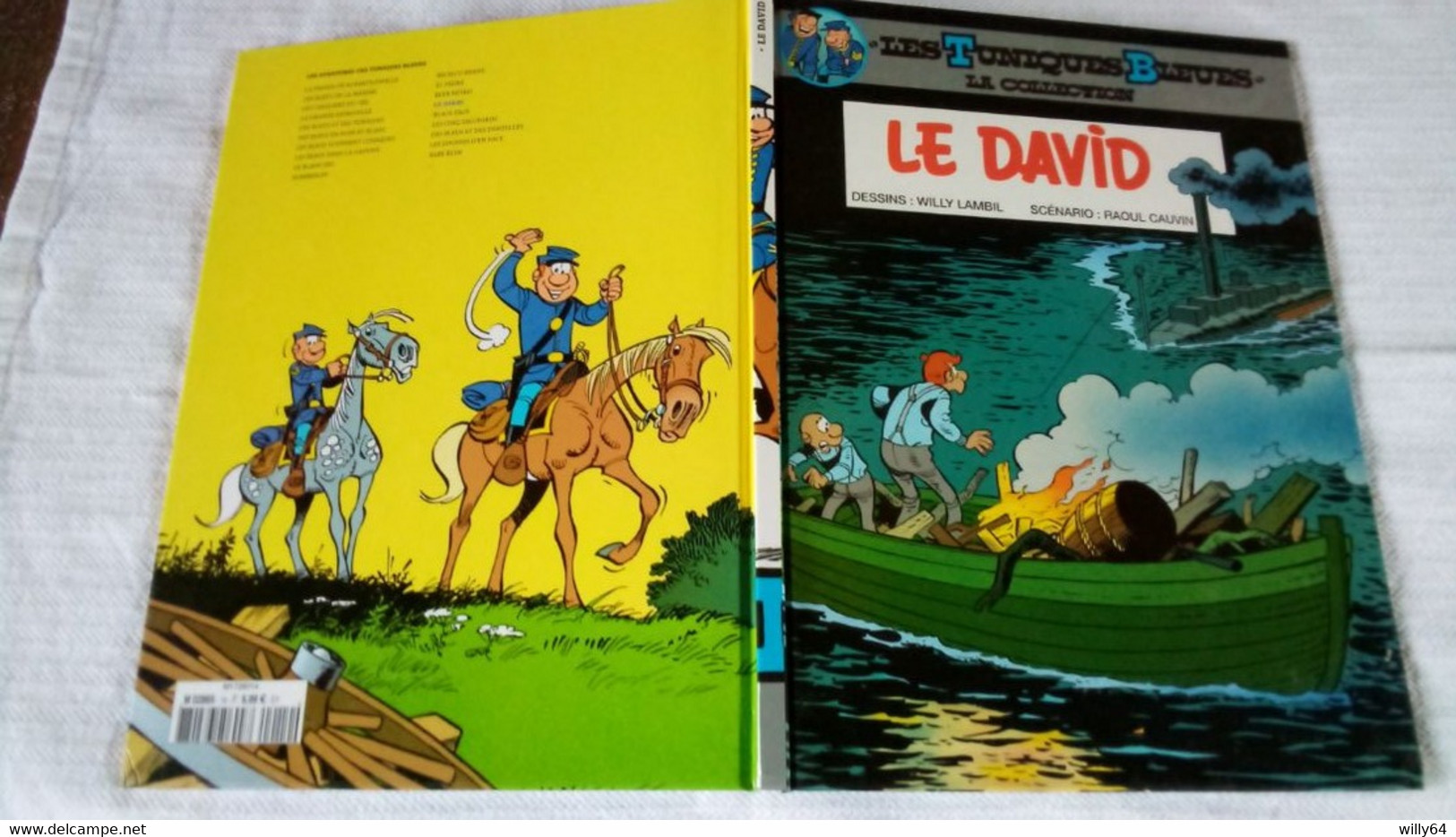 Les Tuniques Bleues  La Collection Hachette  Le David + Pages Des Coulisse 2011  Comme Neuve - Tuniques Bleues, Les