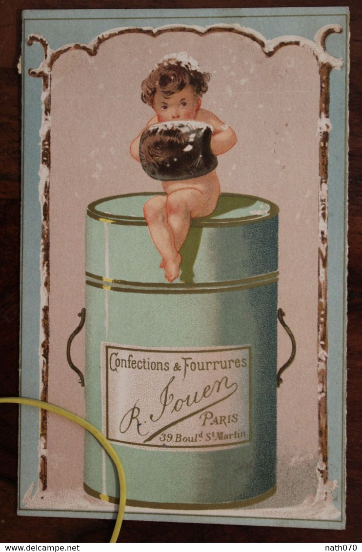 1910's CPA Ak Publicité Pub Illustrateur Tailleur Pour Dames Robes Manteaux Jouen Fourrures Litho Rare !!! - Advertising
