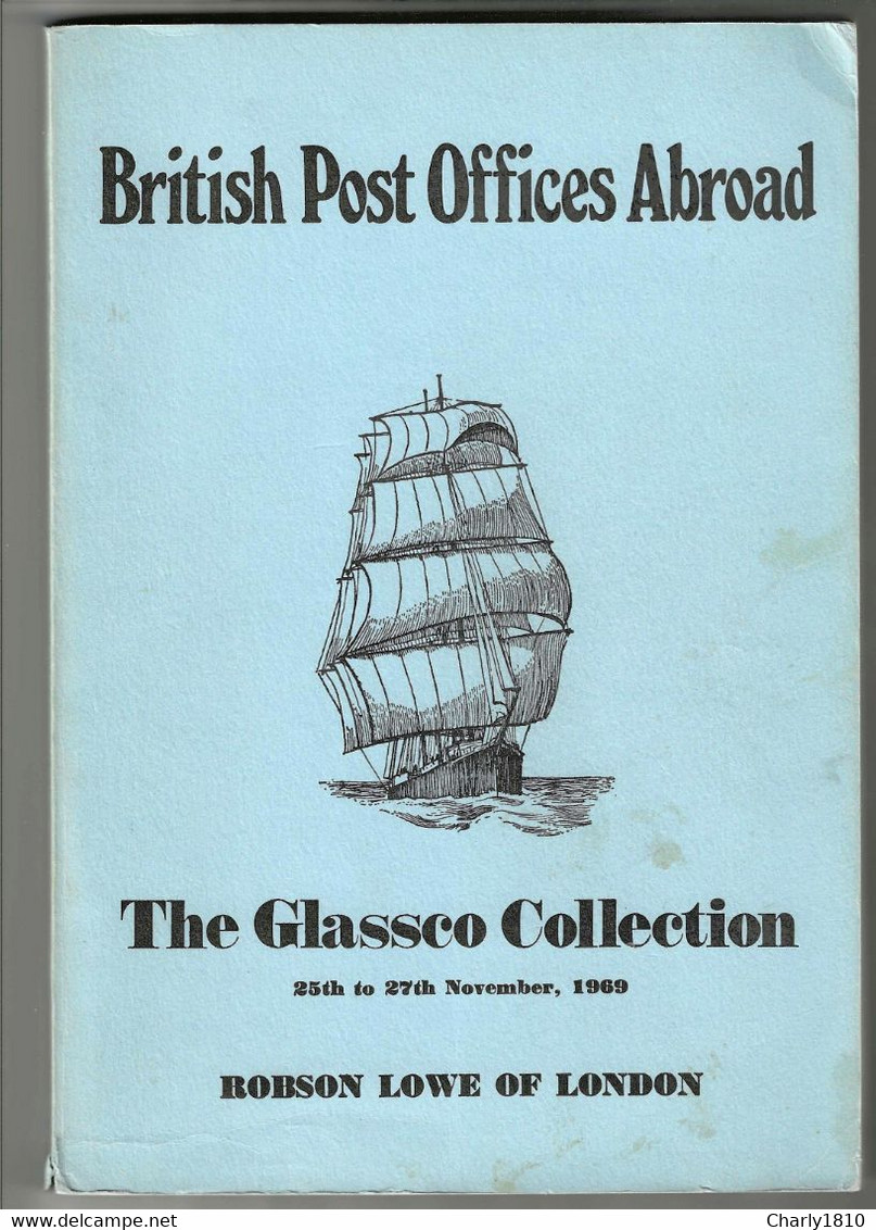 British Post Office Abroad - The Glassco Collection (1969) - Catalogues De Maisons De Vente