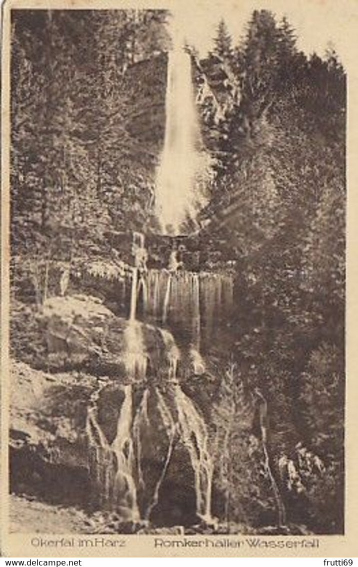 AK 061168 GERMANY - Okertal Im Harz - Romkerhaller Wasserfall - Oberharz