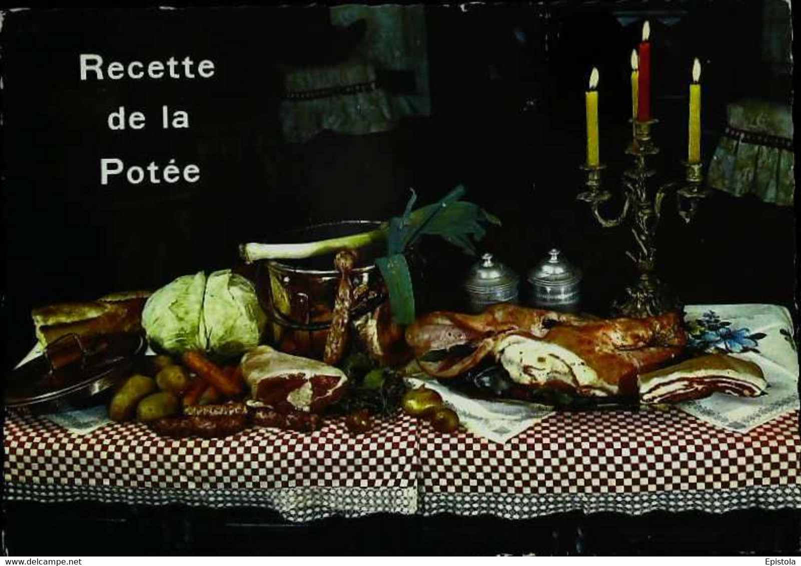 ►  CPSM Recette La Potée - Recettes (cuisine)