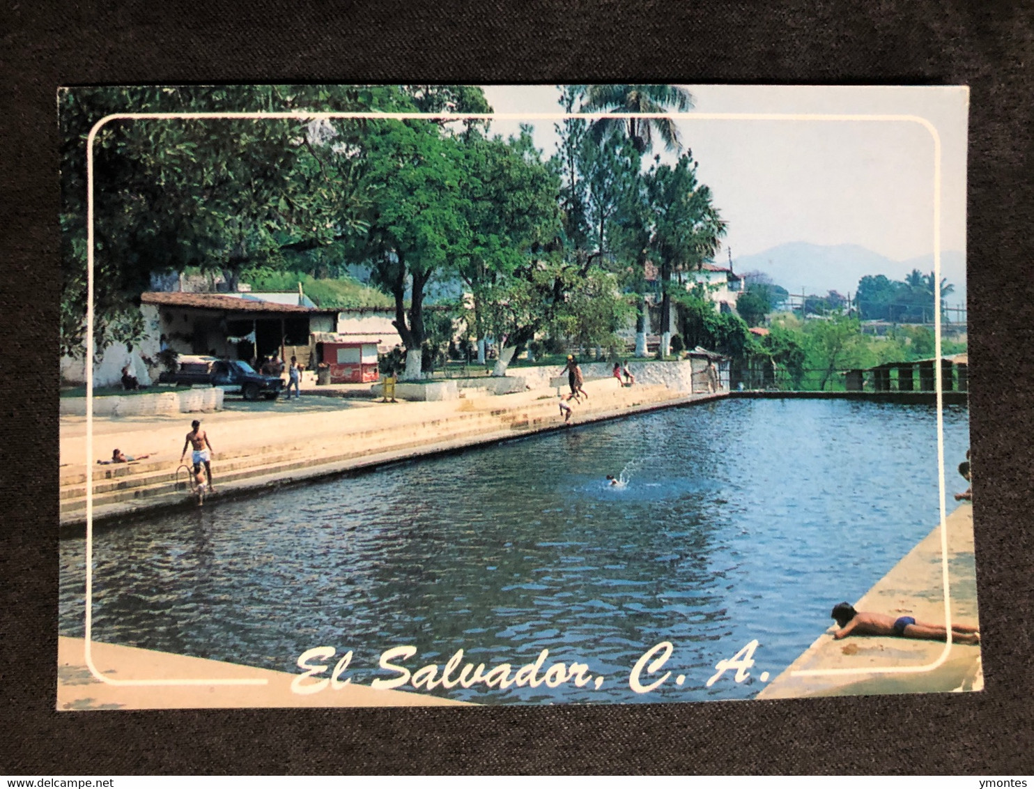 Postcard Apanteos Pool In Santa Ana  2013 - El Salvador