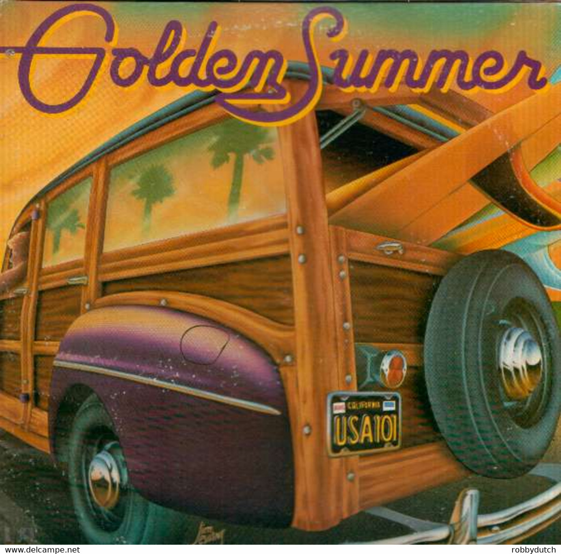* 2LP *  GOLDEN SUMMER - BEACH BOYS / VENTURES / JAN & DEAN / SURFARIS / A.o. Incl. Big Poster. USA 1976 - Compilaties