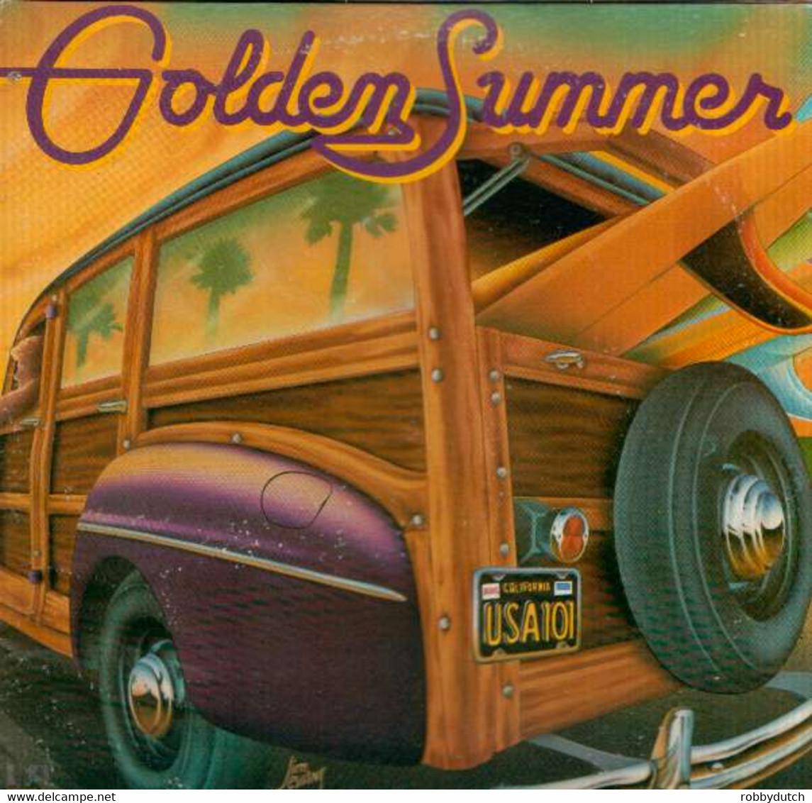 * 2LP *  GOLDEN SUMMER - BEACH BOYS / VENTURES / JAN & DEAN / SURFARIS / A.o. Incl. Big Poster. USA 1976 - Compilations