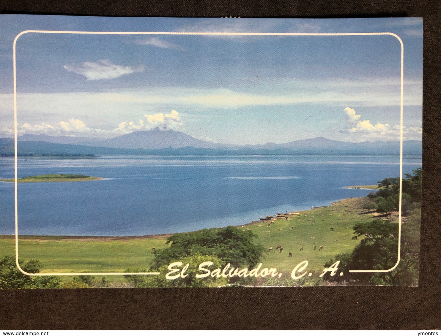 Postcard Guija Lake In Santa Ana 2013 - El Salvador