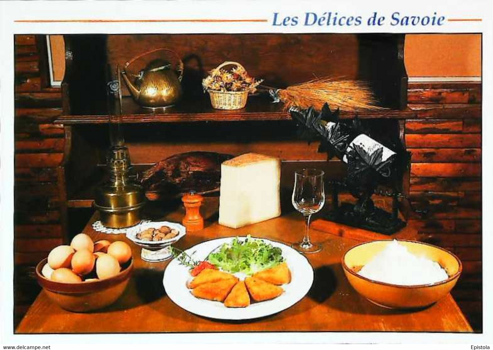 ►  CPSM Recette   Les Délices De Savoie - Recettes (cuisine)