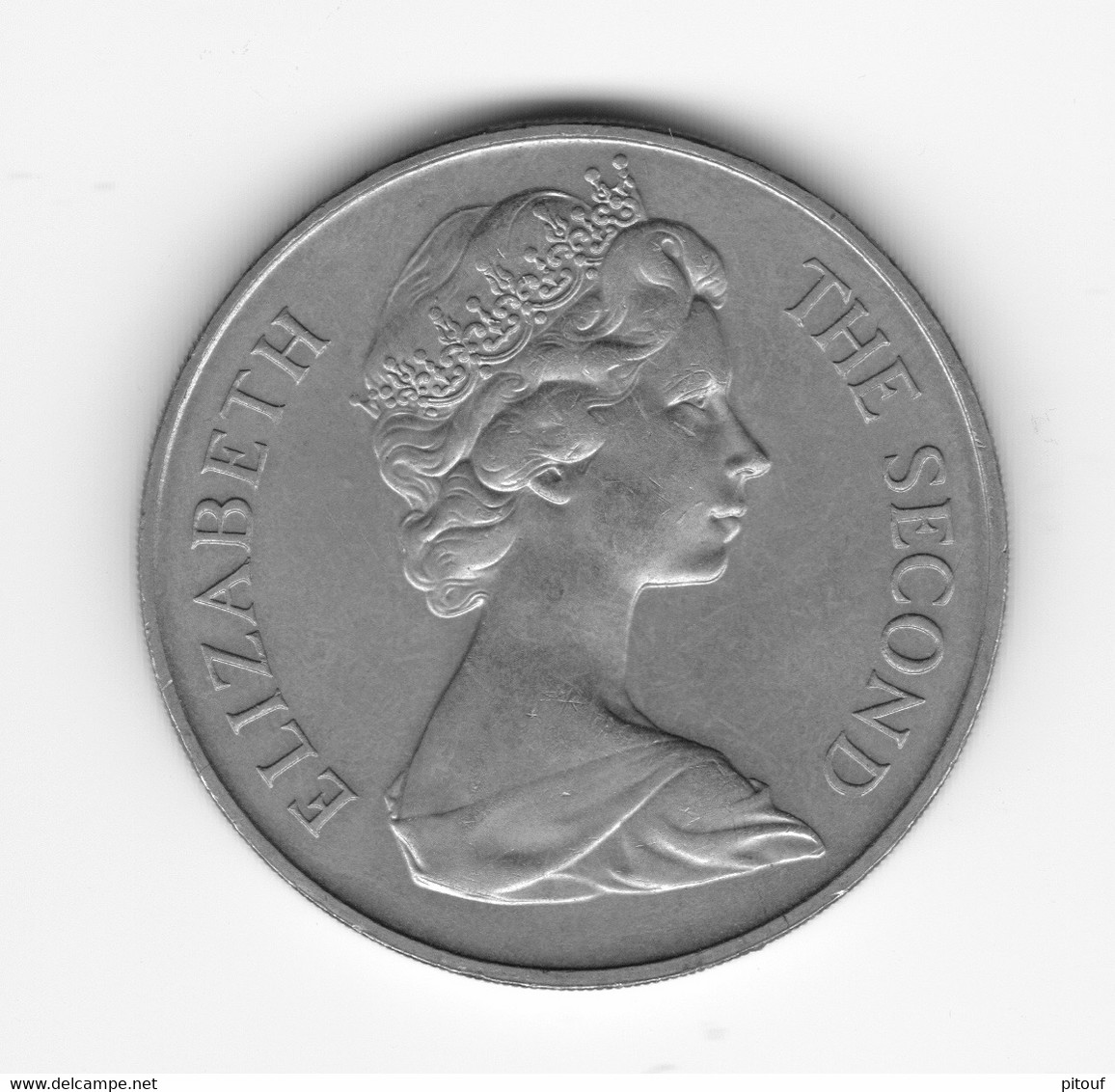 25 Pence Sainte Hélène 1973 UNC - Sainte-Hélène