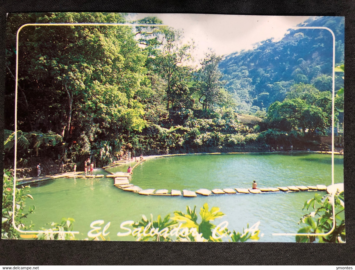 Postcard Los Chorros Mall 2013 ( Copernicus Stamps ) - El Salvador