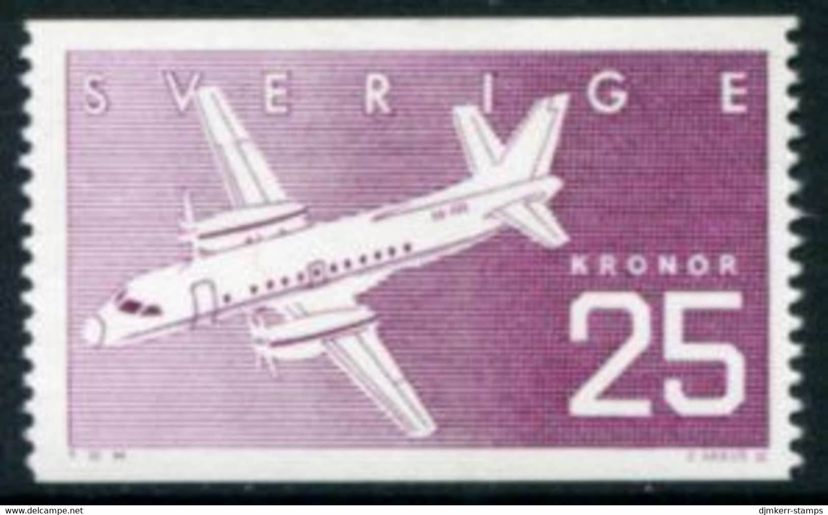 SWEDEN 1987 Aircraft Industry MNH / **.  Michel 1427 - Unused Stamps