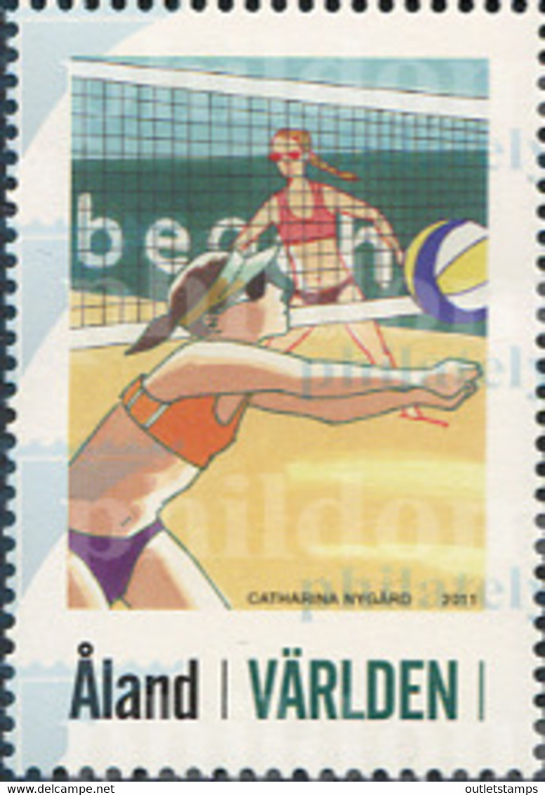 294990 MNH ALAND 2011 MI SELLO - VOLEIPLAYA - Voleibol