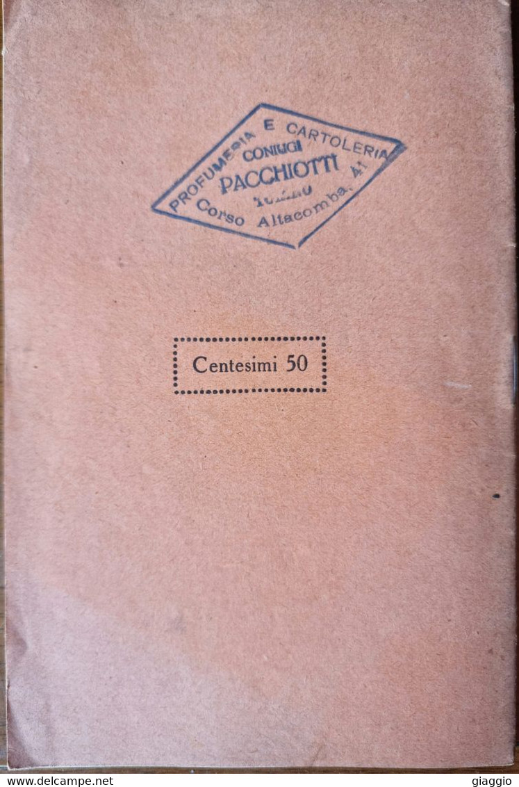 °°° G. DONIZETTI - LA FIGLIA DEL REGGIMENTO - MELODRAMMA COMICO IN DUE ATTI - 1934 °°° - Teatro