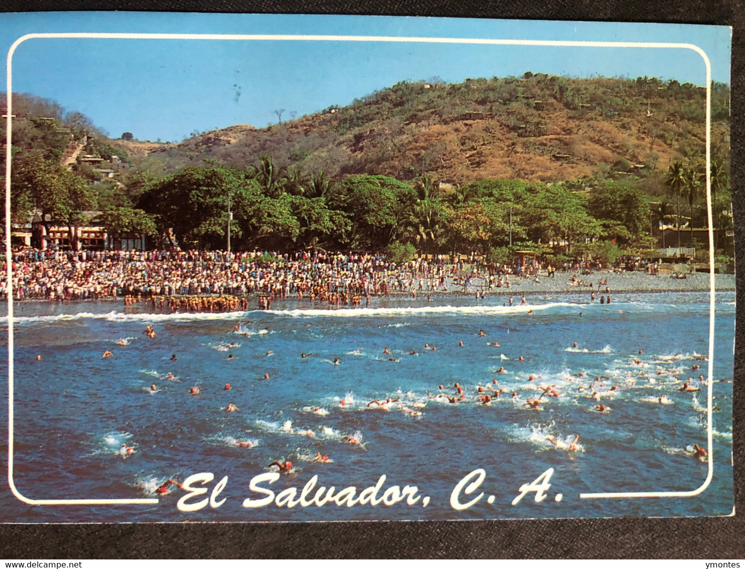 Postcard Aquatic Sports 2012 - El Salvador
