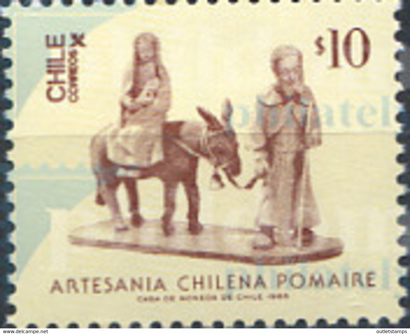 303377 MNH CHILE 1985 ARTESANIA - Chile