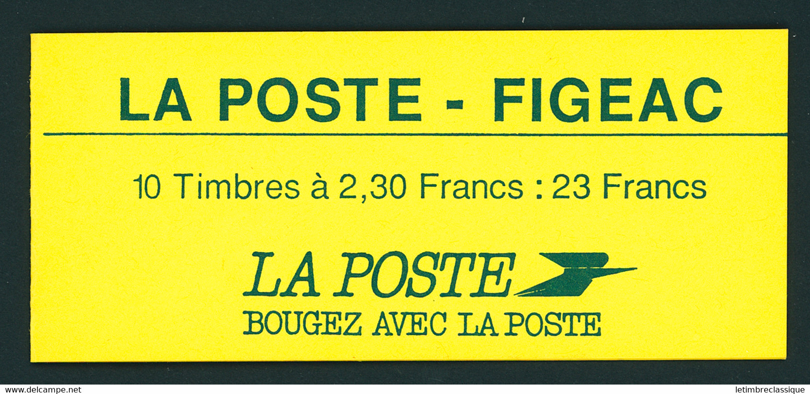 ** N°2614-CP1 Marianne De Briat 2f30 Carnet LA POSTE FIGEAC, **, TTB, Cote 530 € - Andere & Zonder Classificatie