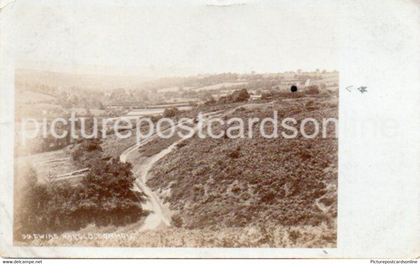 EWYAS EWIAS HAROLD COMMON OLD R/P POSTCARD BRECON WALES - Breconshire