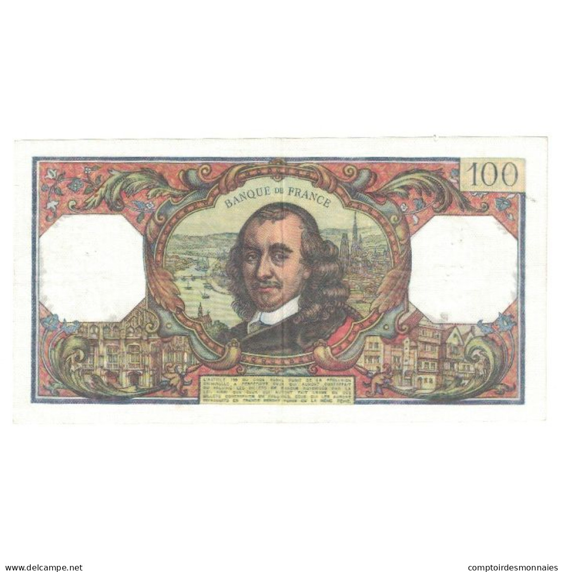 France, 100 Francs, Corneille, 1977, K.1136, TTB, Fayette:65.60, KM:149f - 100 F 1964-1979 ''Corneille''