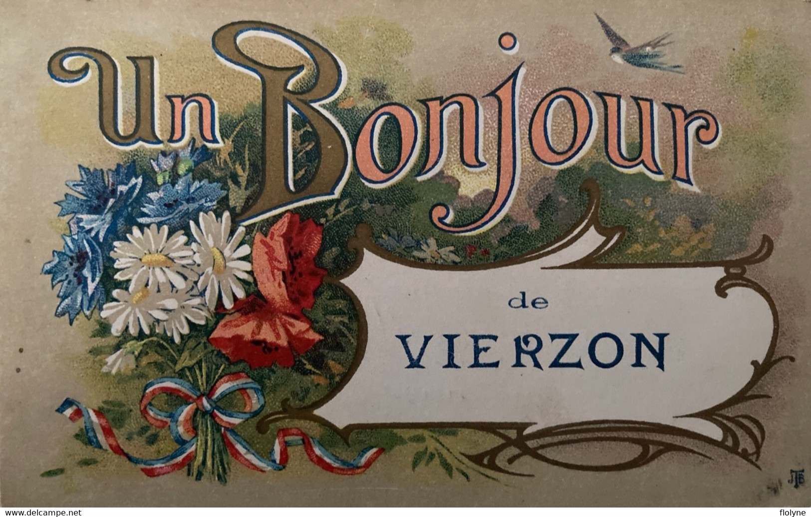 Vierzon - Souvenir Et Un Bonjour De La Commune - Vierzon